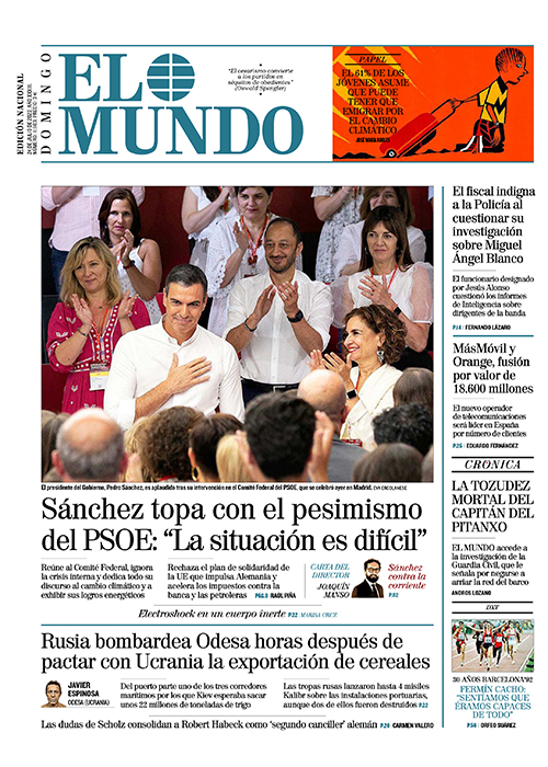 Portada El Mundo