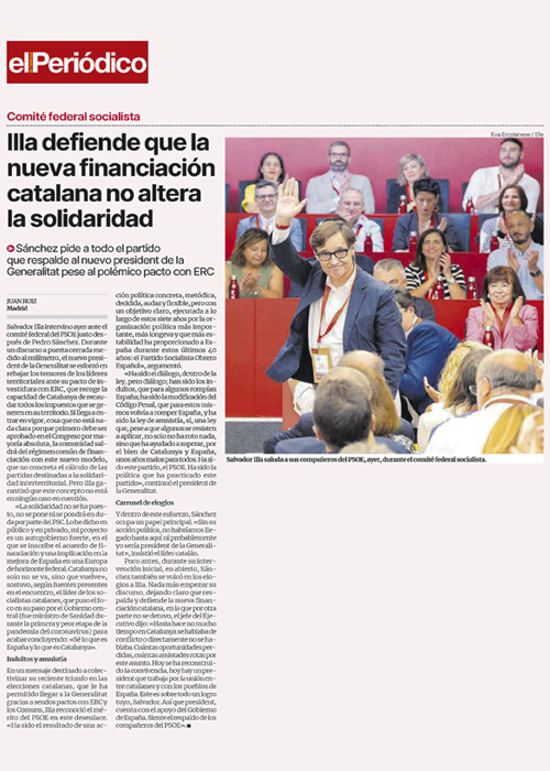 Página interior El Periódico